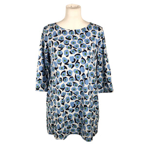 Unisex Marimekko - Tricot tunic, size 38 - Light blue (1)