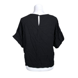 Unisex Bruuns Bazaar - Short-sleeved blouse, size 36 - Black (2)