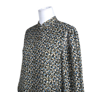 Unisex Hugo Boss - Schiffon dress, size 38 - Blue (2)