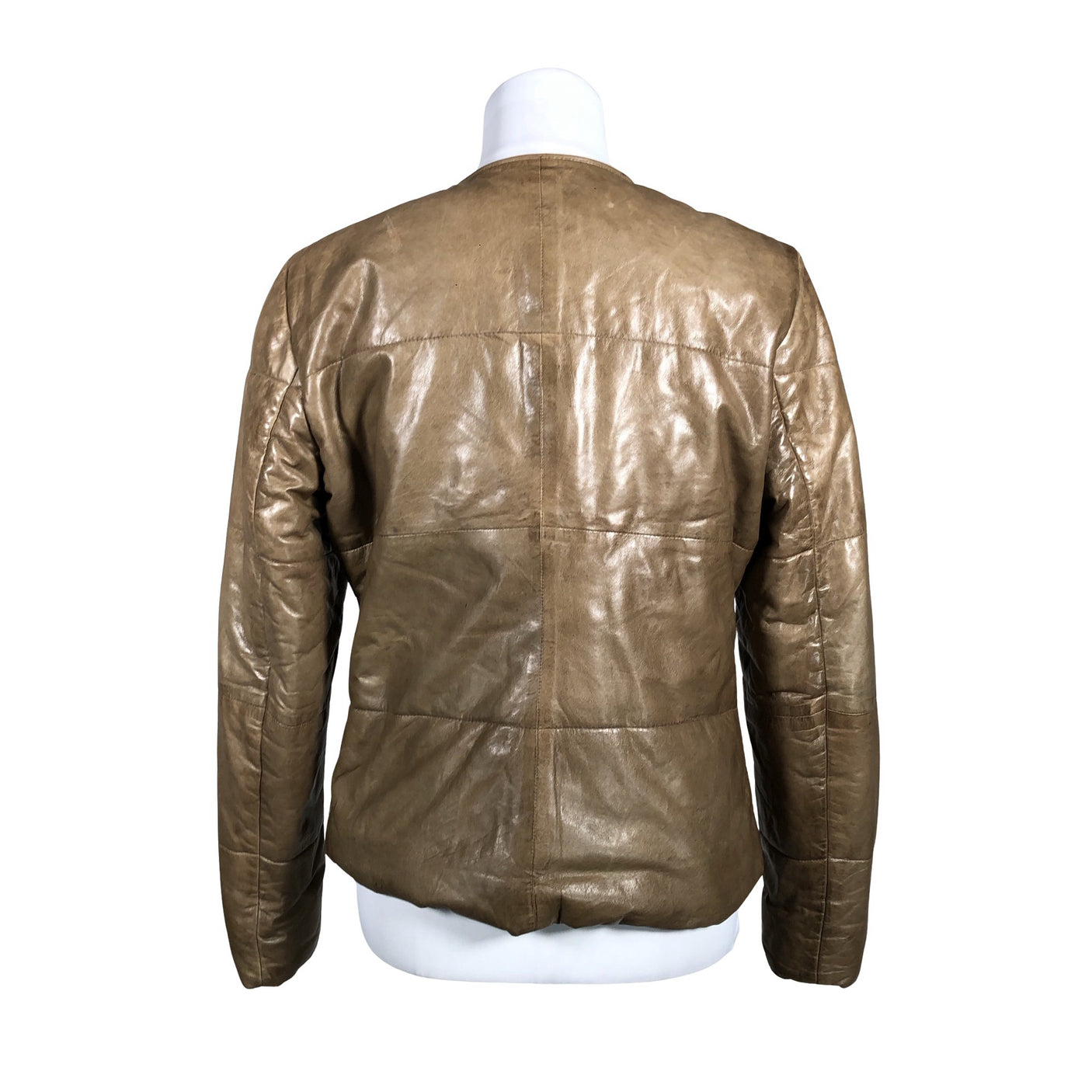 Unisex Gustav - Leather jacket, size 40 - Brown (3)