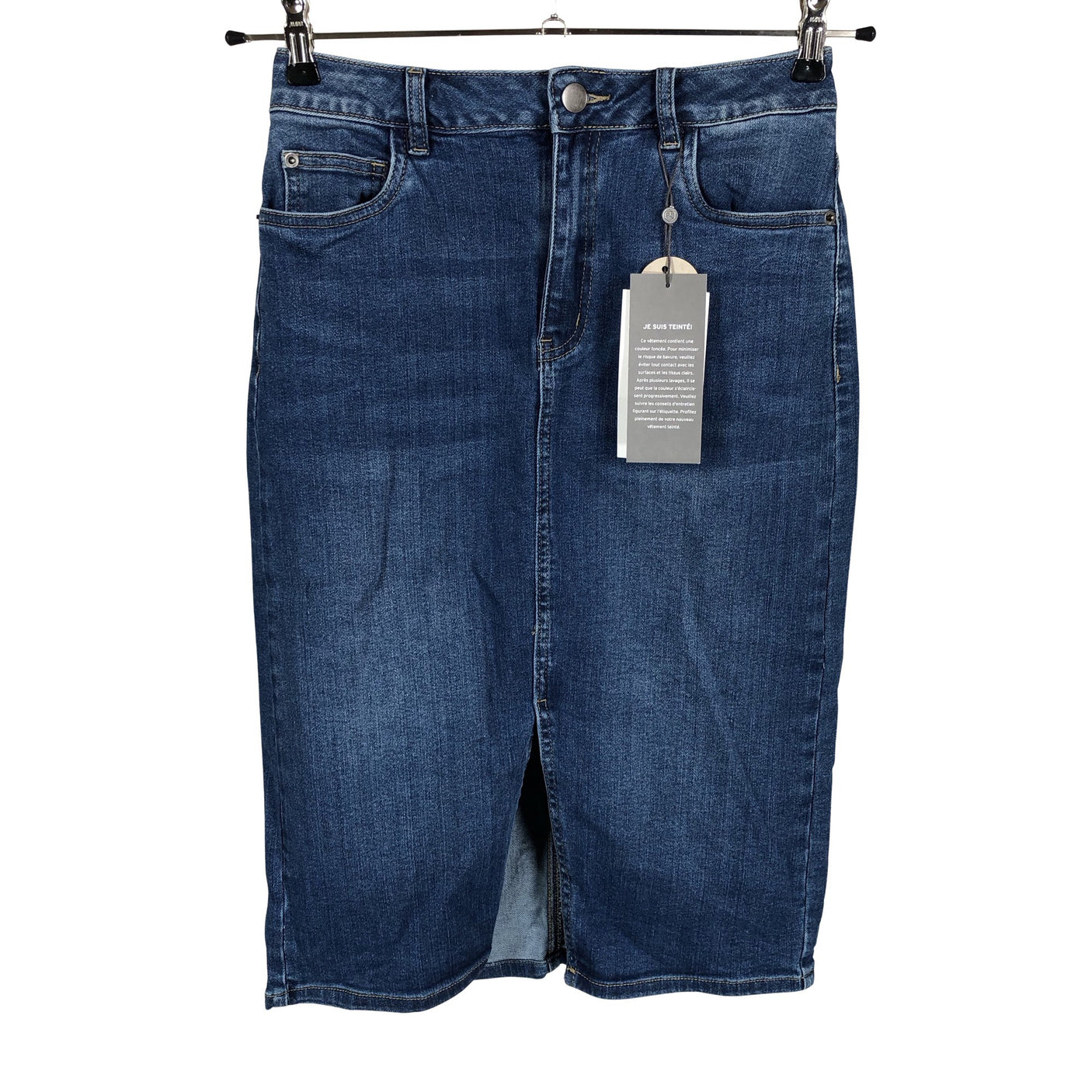 Unisex Kaffe - Denim skirt, size 36 - Blue (1)