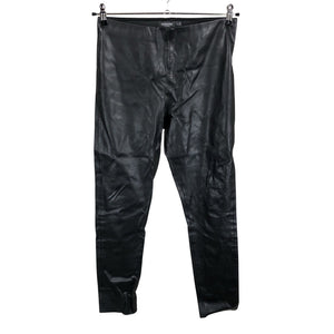 Unisex Soaked - Leather pants, size 38 - Black (1)