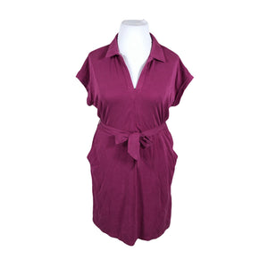 Unisex Esprit - Tricot dress, size 42 - Violet (1)