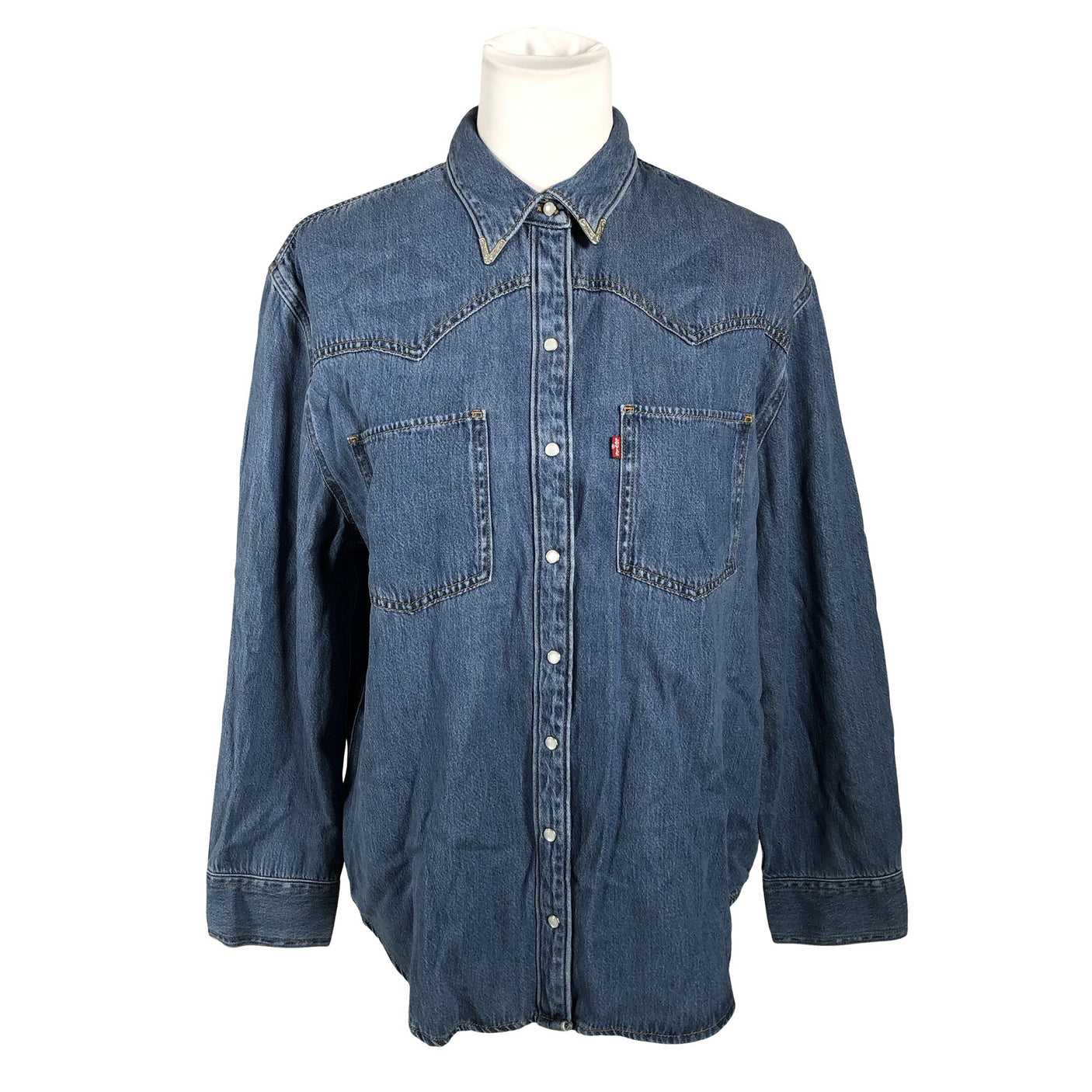 Unisex Levi's - Denim shirt, size 40 - Blue (1)