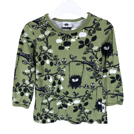 Unisex PaaPii - Tricot shirt, size 92 - 98 - Green ()