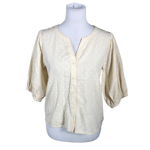 Unisex R-collection - Blouse, size 36 - Beige (1)