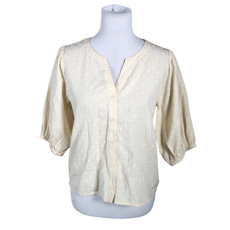 Unisex R-collection - Blouse, size 36 - Beige ()