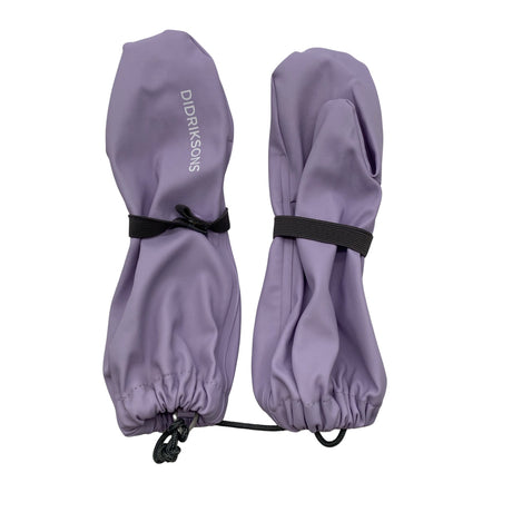 Unisex Didriksons - Rain mittens, size 0 - 1 vuotta - Violet ()
