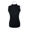 Unisex Kaiko - Tricot tank top, size 38 - Black ()