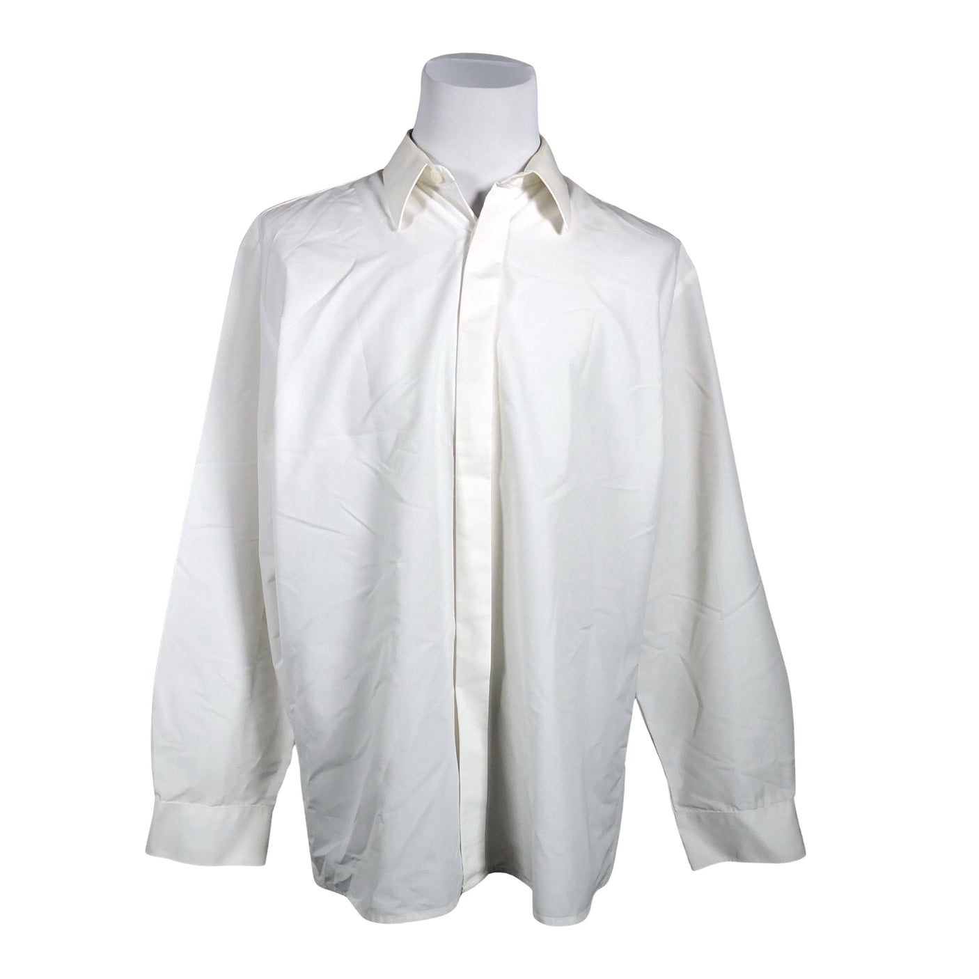Unisex Petrifan - Collared shirt, size XXL - White (1)