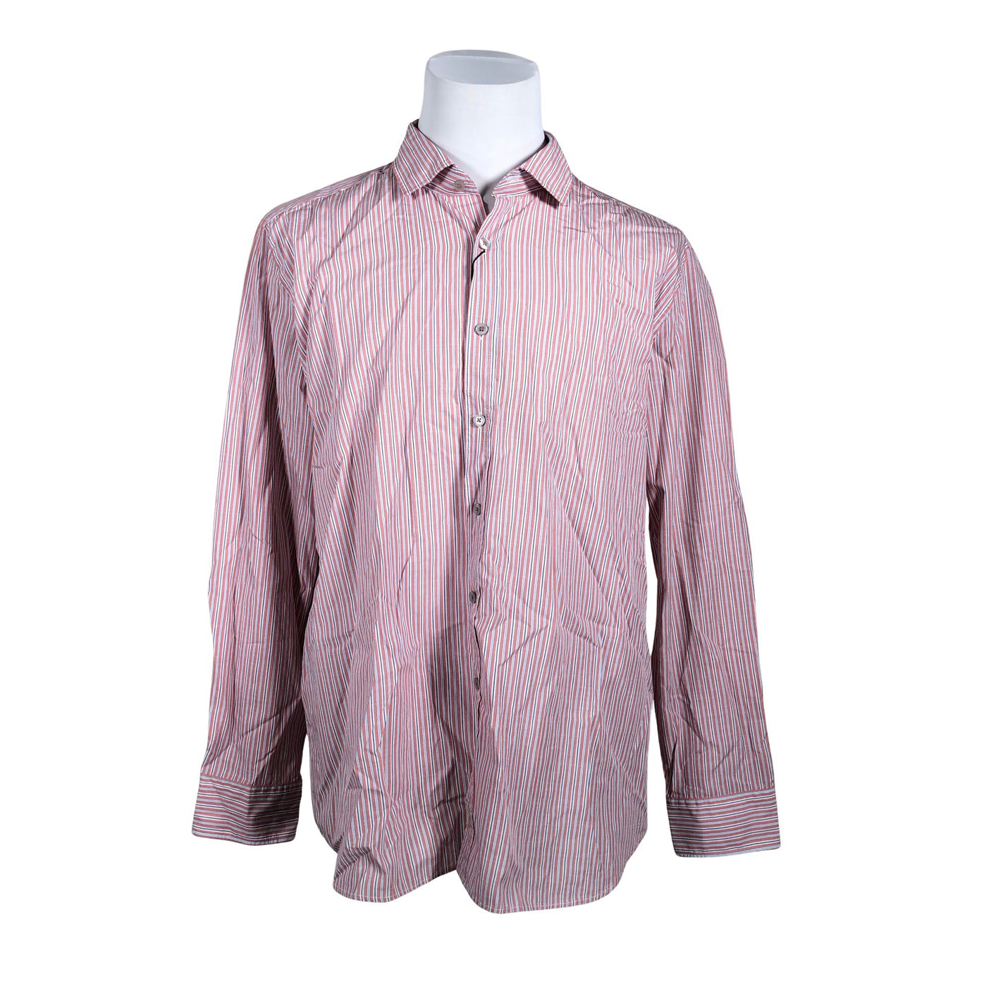 Unisex Bugatti - Collared shirt, size XXL - Light pink (1)