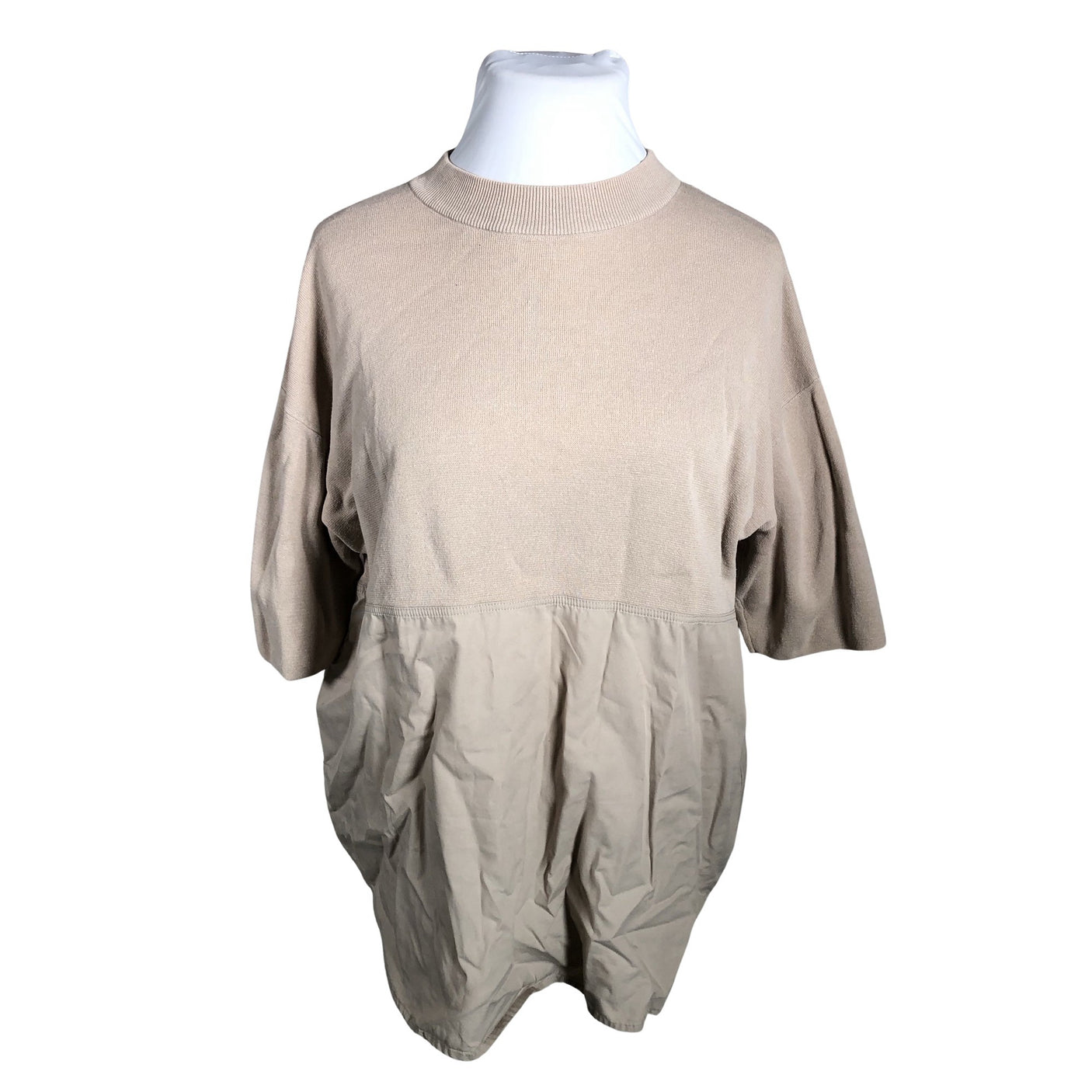 Unisex Muji - Knit tunic, size 42 - Beige (1)