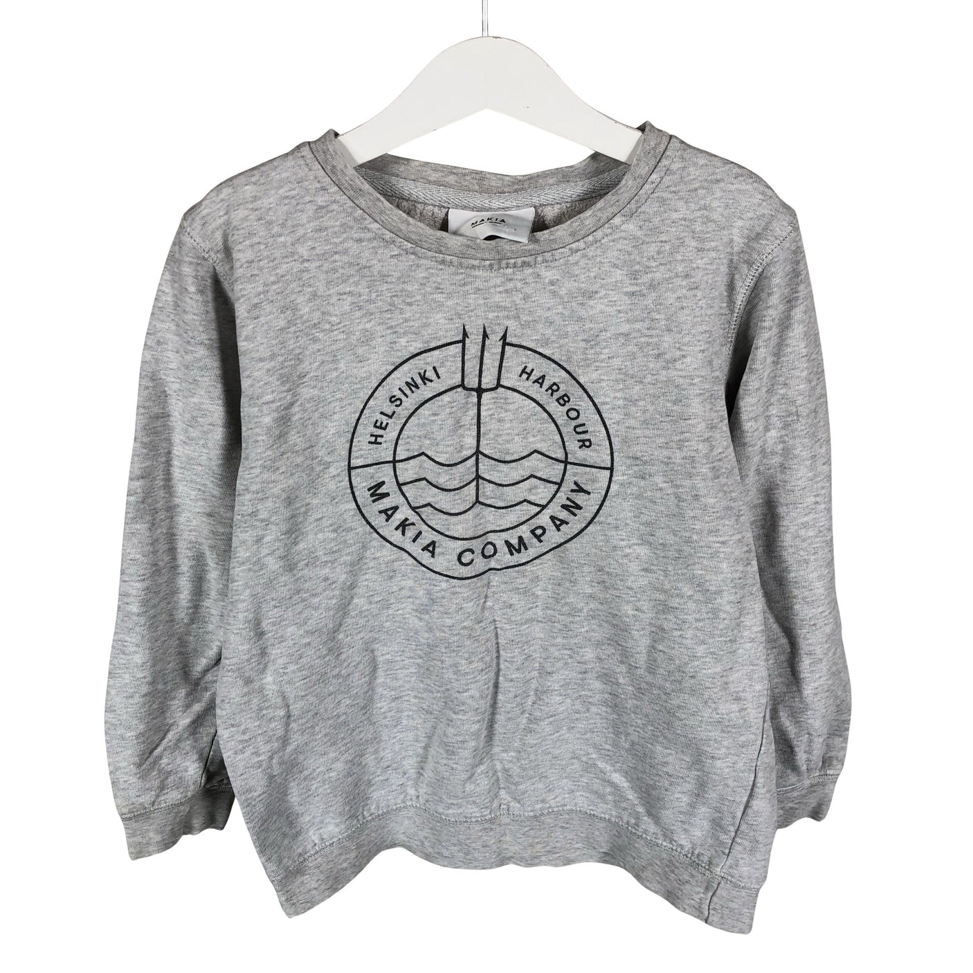 Unisex Makia - Sweatshirt, size 122 - 128 - Gray (1)
