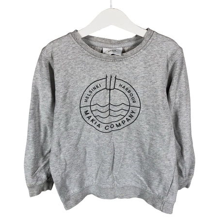 Unisex Makia - Sweatshirt, size 122 - 128 - Gray ()