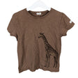 Unisex Newbie - T-shirt, size 122 - 128 - Brown ()