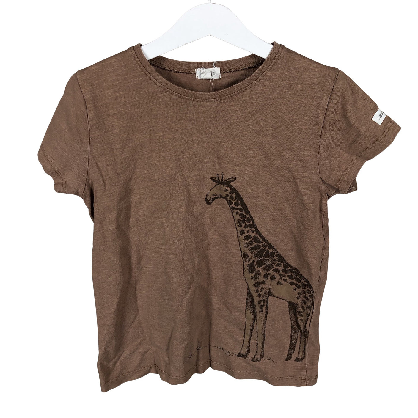 Unisex Newbie - T-shirt, size 122 - 128 - Brown (1)