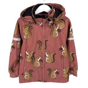 Unisex FIX by Lindex - Soft shell jacket, size 110 - 116 - Orange (1)
