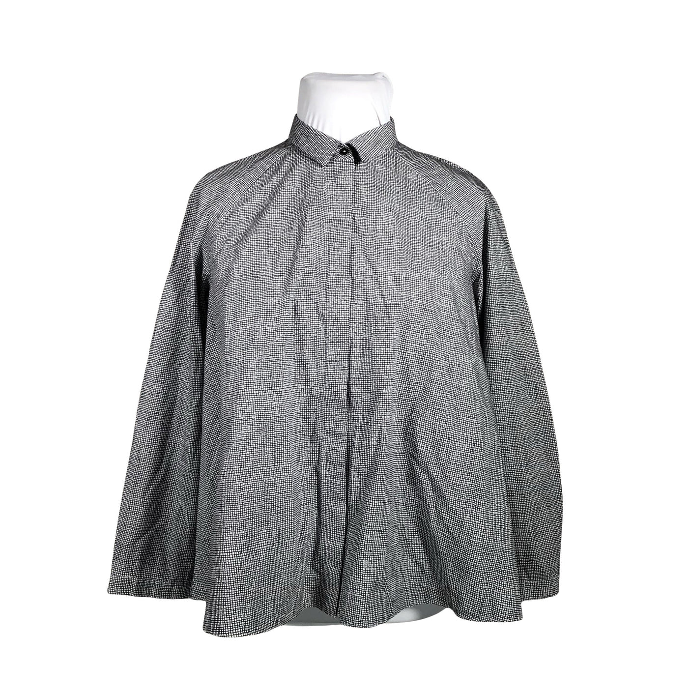 Unisex COS - Collared shirt, size 42 - Black (1)