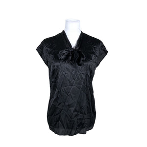 Unisex Ril's - Short-sleeved blouse, size 38 - Black (1)