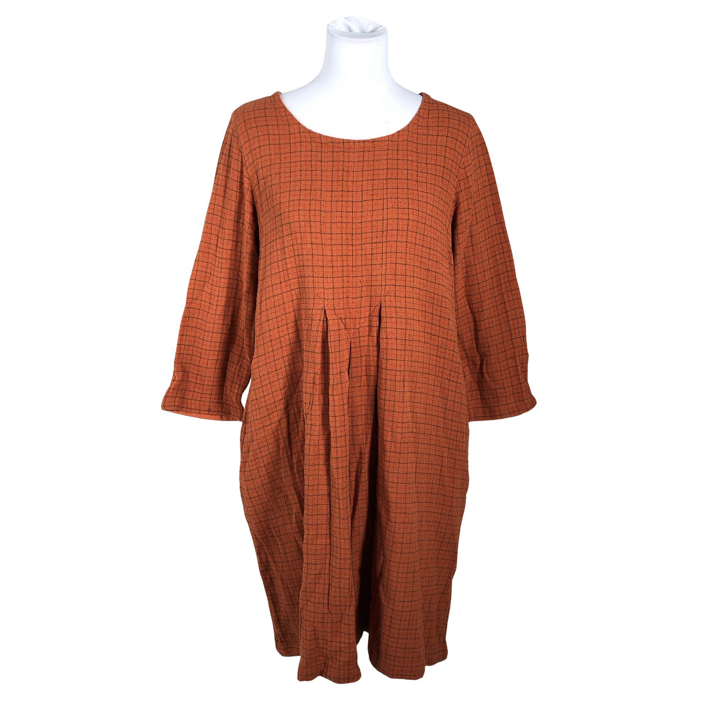 Unisex Gudrun Sjöden - Tricot dress, size 38 - Orange (1)