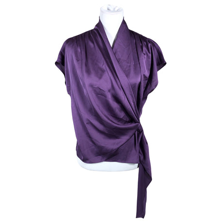 Unisex Ril's - Short-sleeved blouse, size 38 - Violet ()