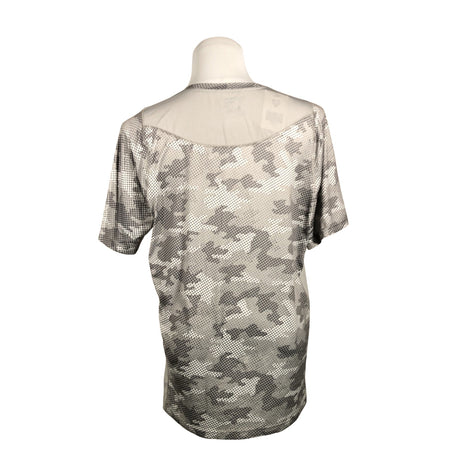 Unisex Starter - Sports shirt, short sleeve, size M - Gray (2)
