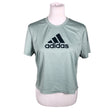 Unisex Adidas - Sports shirt, short sleeve, size 38 - Green ()