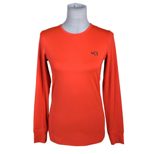 Unisex Kari Traa - Sports shirt, long sleeve, size 38 - Orange (1)