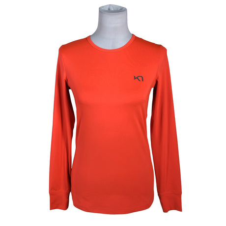 Unisex Kari Traa - Sports shirt, long sleeve, size 38 - Orange ()