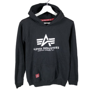 Unisex Alpha Industries - Hoodie, size 170 - 176 - Black (1)
