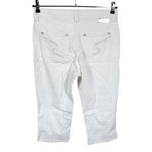 Unisex MAC - Capri jeans, size 36 - White (2)