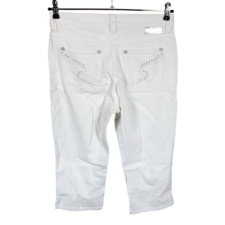 Unisex MAC - Capri jeans, size 36 - White (2)