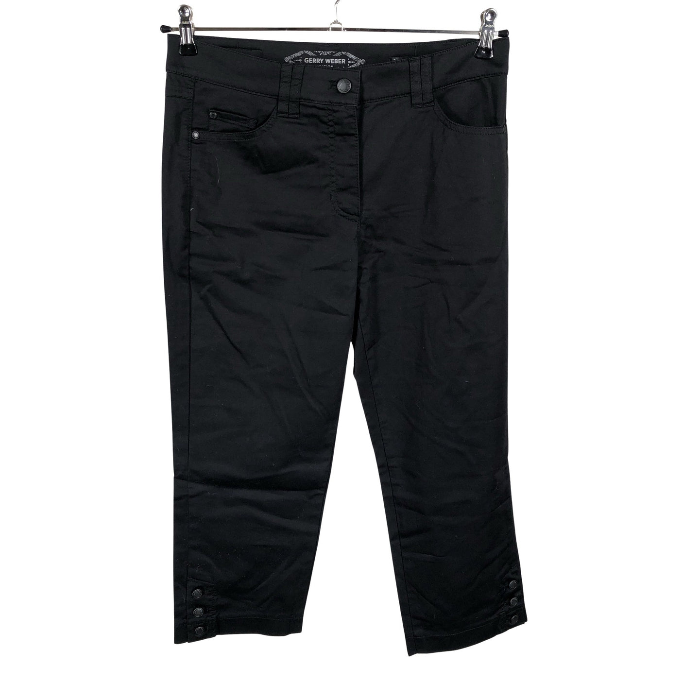 Unisex Gerry Weber - Capri pants, size 38 - Black (1)