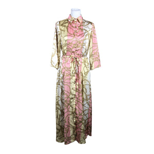 Unisex Rinascimento - Schiffon dress, size 38 - Yellow (1)