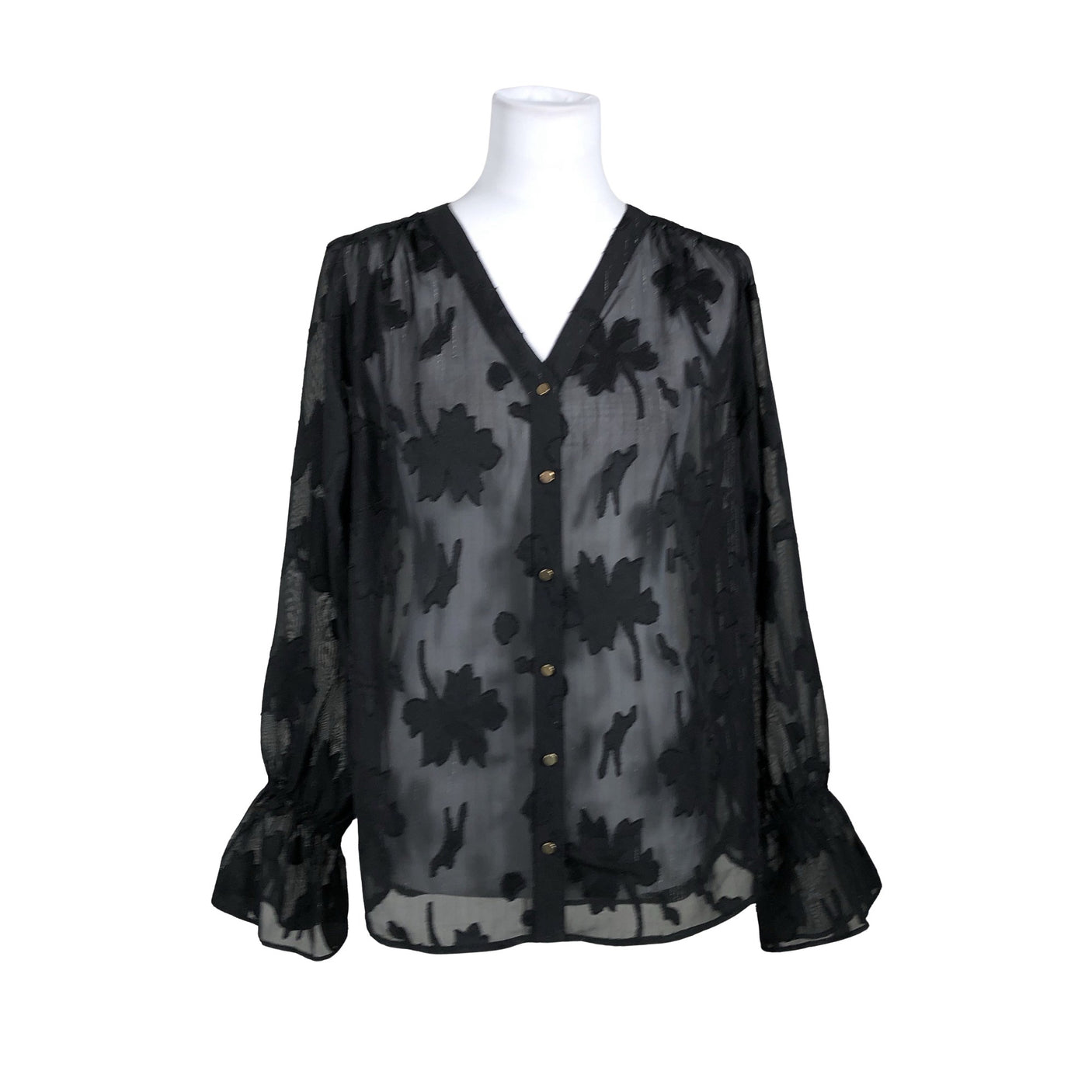 Unisex Rue de Femme - Blouse, size 38 - Black (1)