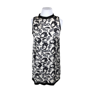 Unisex Eleonora Amadei - Schiffon dress, size 42 - Beige (1)