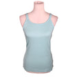 Unisex Soc - Tricot tank top, size 40 - Turquoise ()