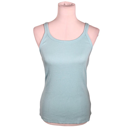 Unisex Soc - Tricot tank top, size 40 - Turquoise ()