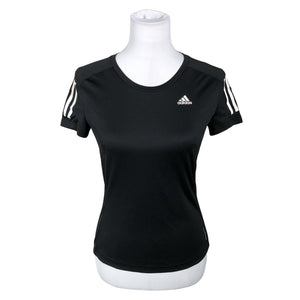 Unisex Adidas - Sports shirt, short sleeve, size 34 - Black (1)
