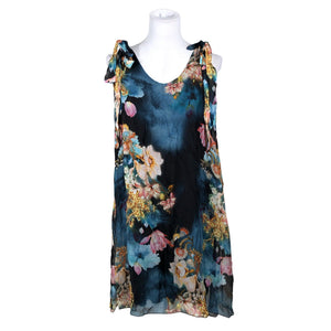 Unisex New Collection - Schiffon dress, size 38 - Blue (1)