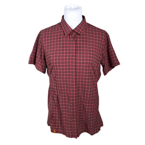 Unisex Warmpeace - T-shirt, size 40 - Wine red (1)