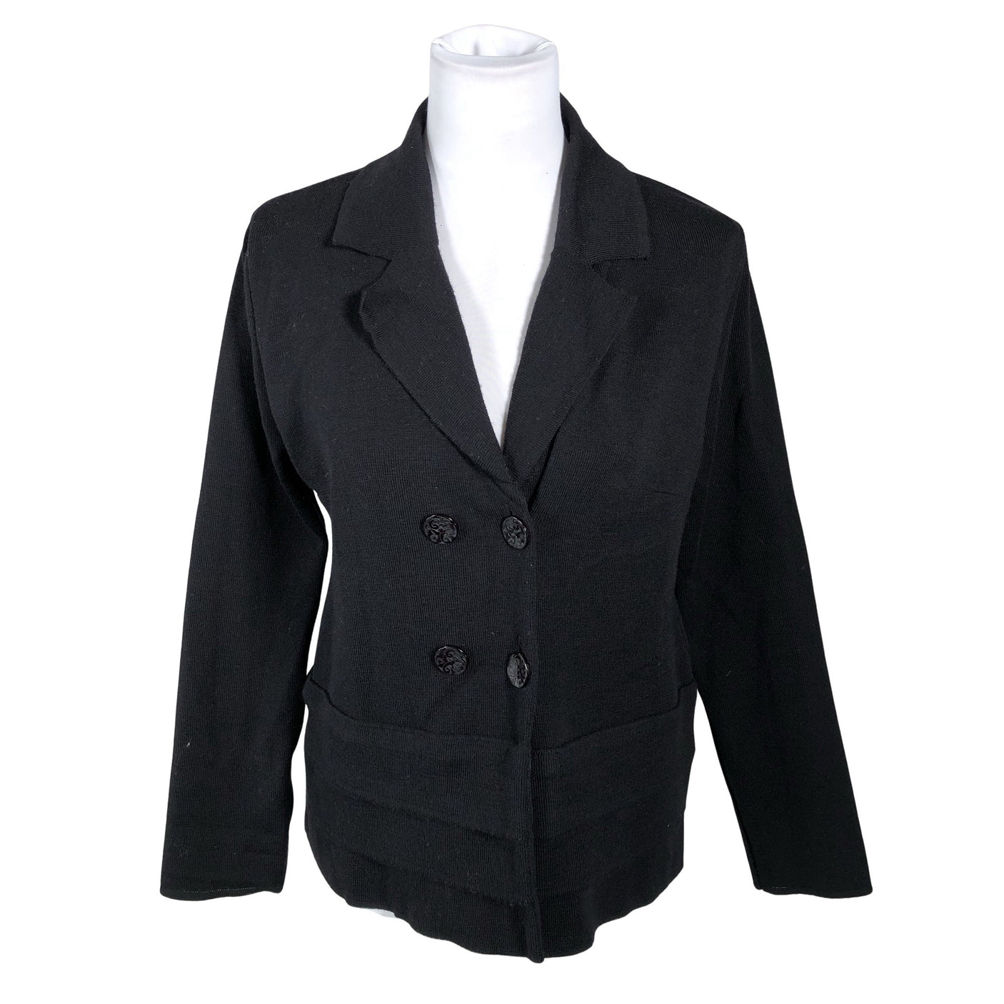 Unisex Muotikuu - Cardigan, size 38 - Black (1)