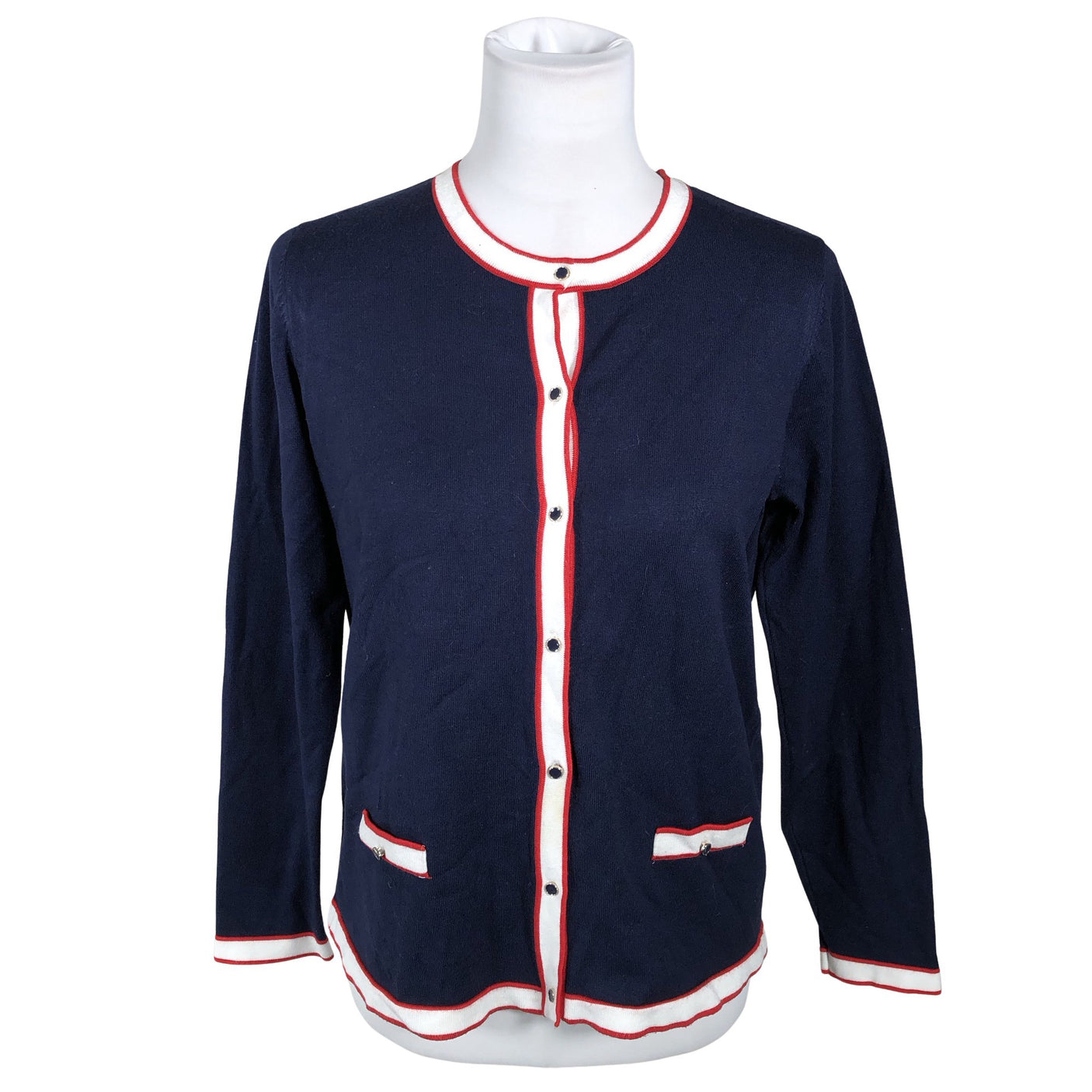 Unisex Signature - Cardigan, size 38 - Blue (1)
