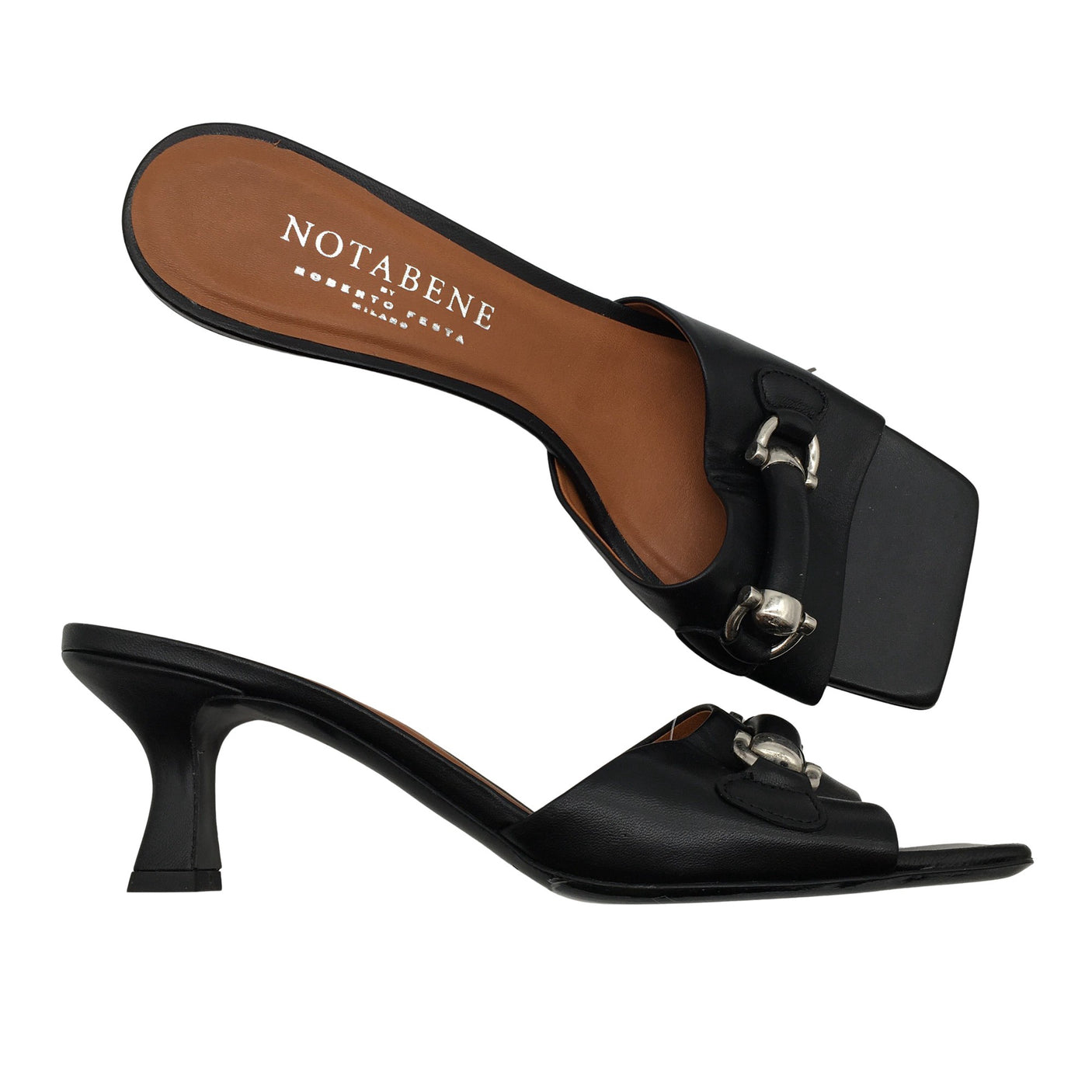 Unisex Notabene - Heeled sandals, size 41 - Black (1)