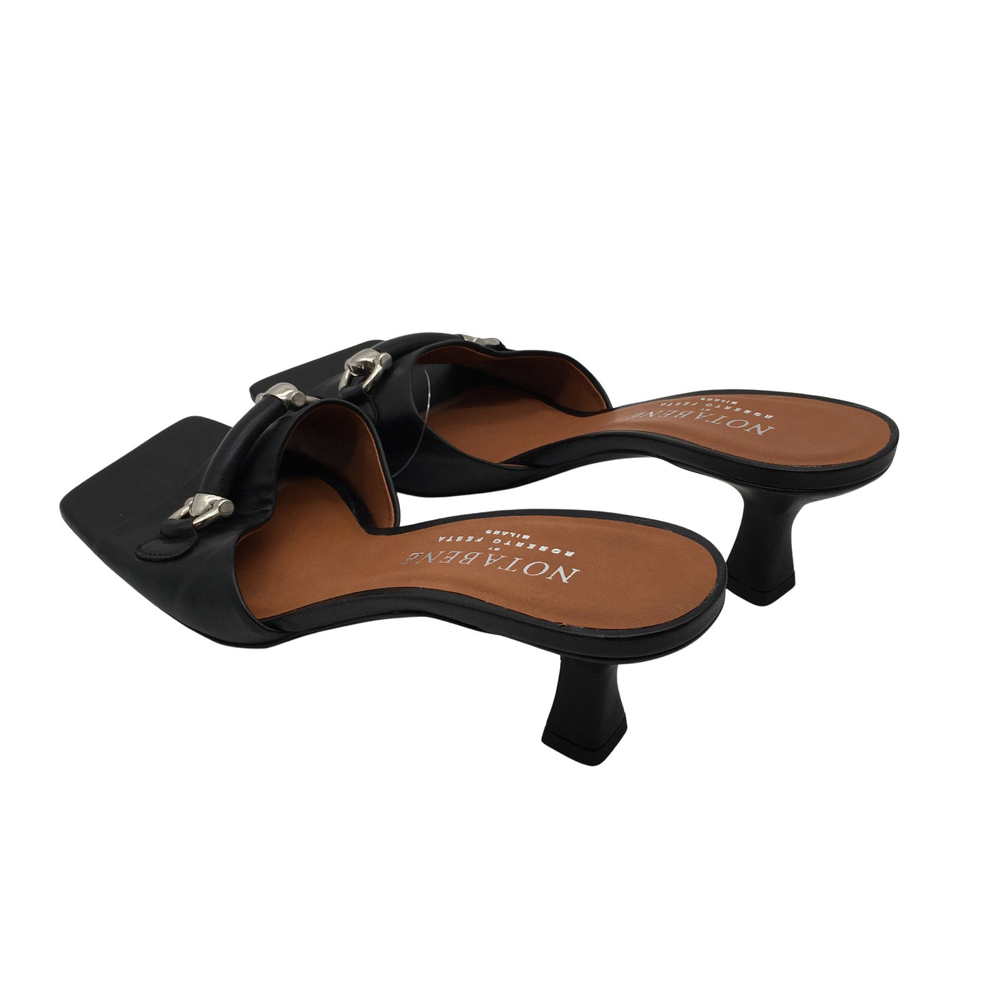 Unisex Notabene - Heeled sandals, size 41 - Black (3)