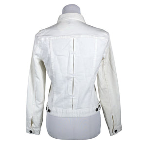 Unisex Free Quent - Denim jacket, size 38 - Natural white (2)