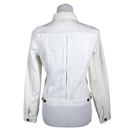Unisex Free Quent - Denim jacket, size 38 - Natural white (2)