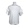Unisex Selected - T-shirt, size 36 - Natural white ()