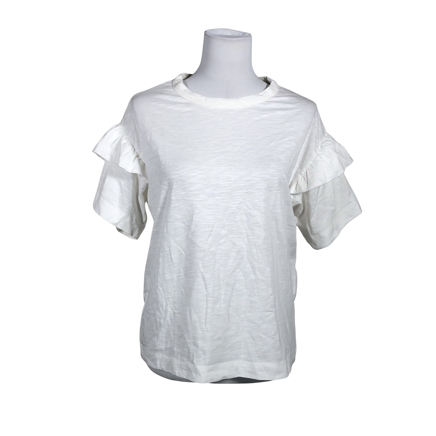 Unisex Selected - T-shirt, size 36 - Natural white (1)