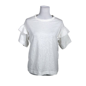 Unisex Selected - T-shirt, size 36 - Natural white (1)
